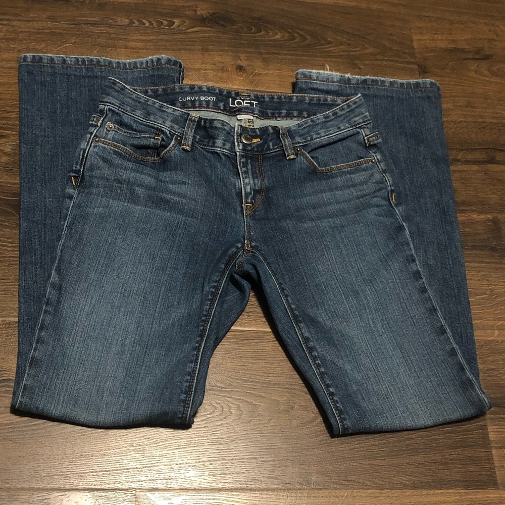 LOFT• Curvy Boot Jeans